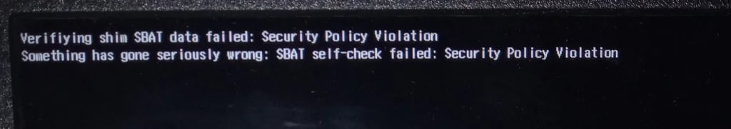 BOOT LINUX BOOND μετά την ενημέρωση ασφαλείας των Windows